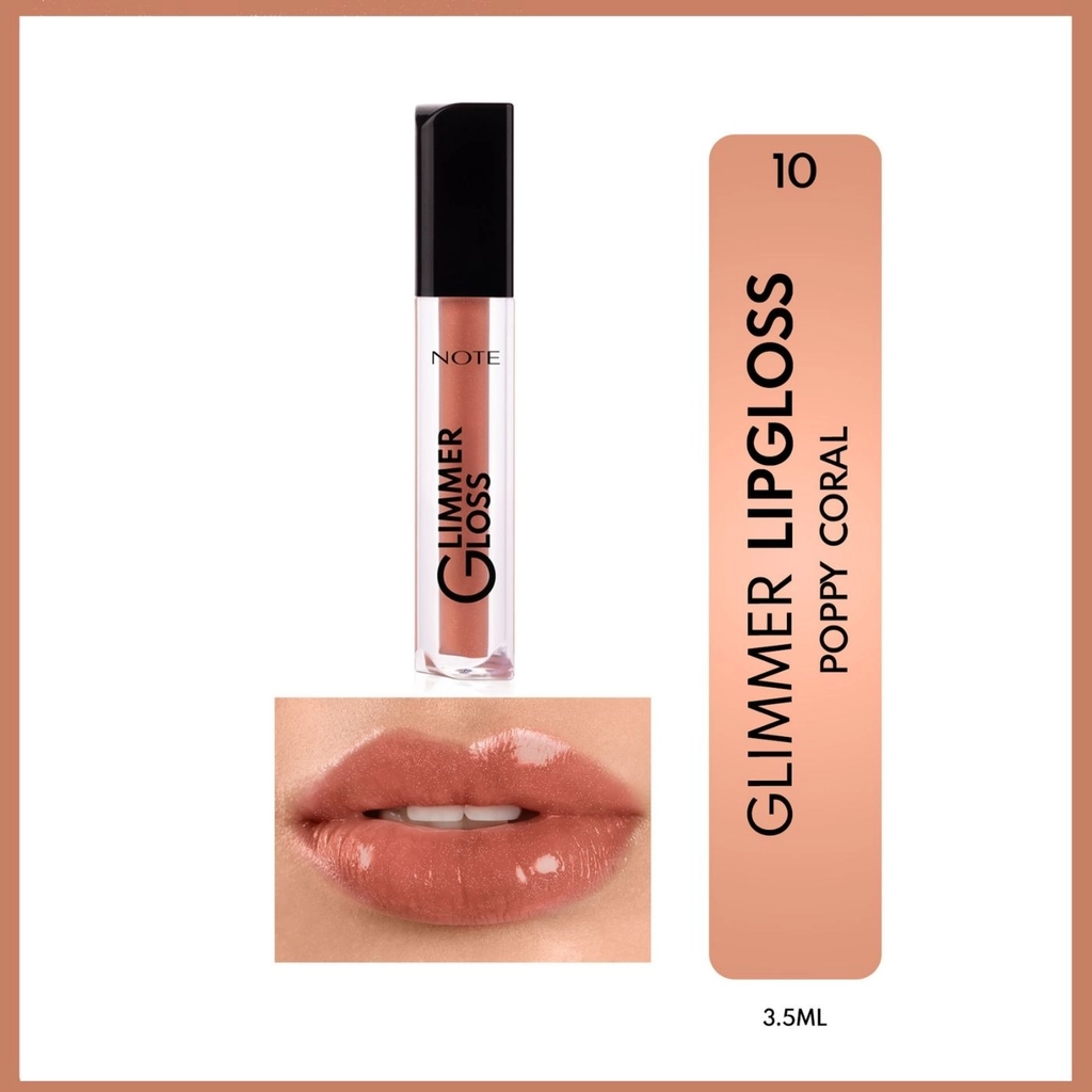 NOTE GLOSS LIMMER 10POPPY CORAL 