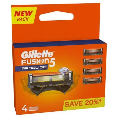 GILLETTE FUSION5 PROGLIDE (4CARTIDGES)