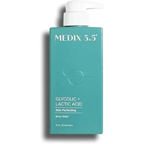 MEDIX 5:5 GLYCOLIC +LACTIC ACID BODY WASH 444ML 