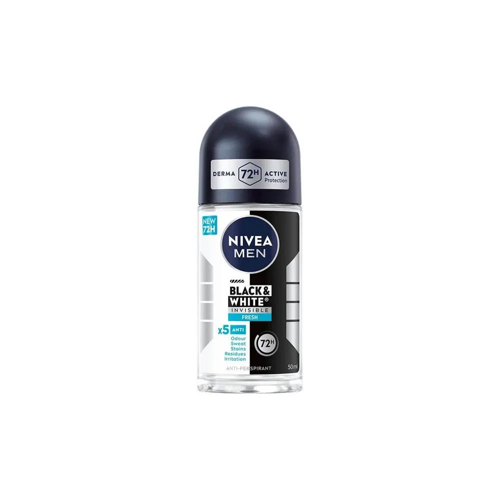 NIVEA MEN ROLL BLACK&WHITE 50ML 