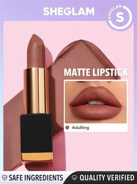 SHEGLAM MATTE ALLURE LIPSTICK ADULTING 4G