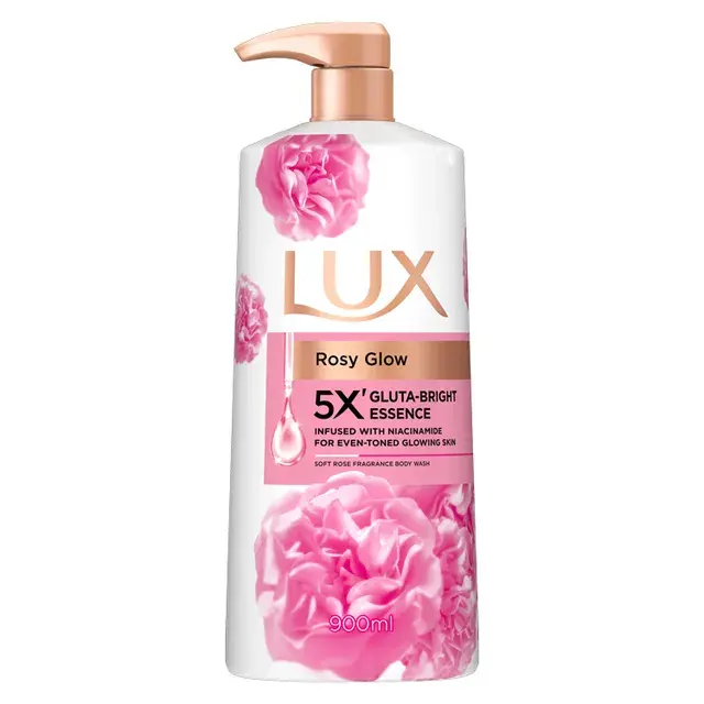 LUX ROSY GLOW BODY WASH 450ML