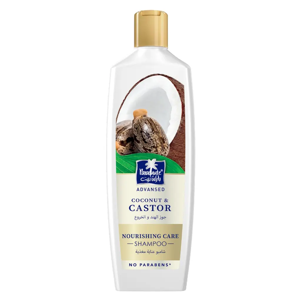 PARACHUTE COCONUT&CASTOR SHAMPOO 340ML