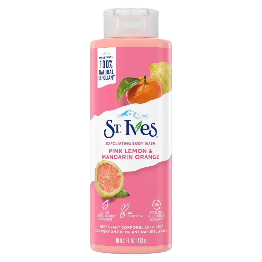 ST.IVES PINK LEMON&MANDARIN ORANGE BODY WASH 650ML