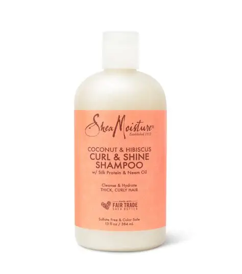 SHEA MOISTURE COCONUT&HIBISCUS SHAMPOO 384ML