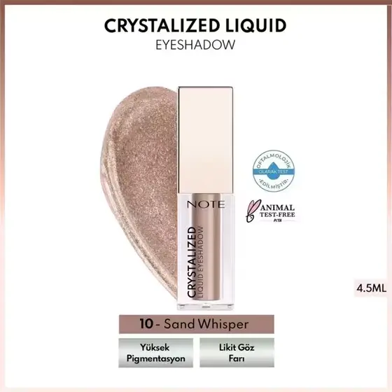 NOTE CRYSTALIZED LIQUID EYESHADOW 10