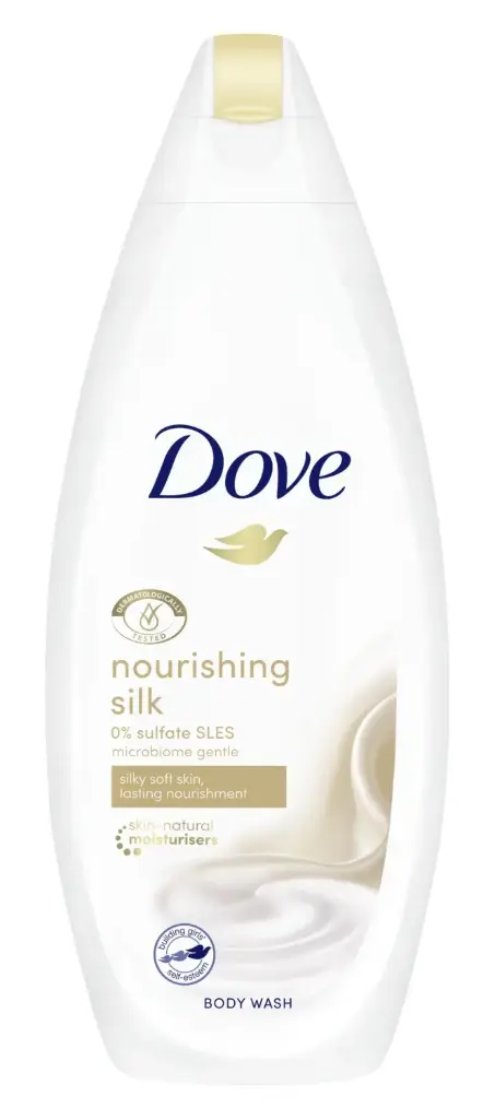 DOVE NOURISHING SILK BODY WASH 500ML