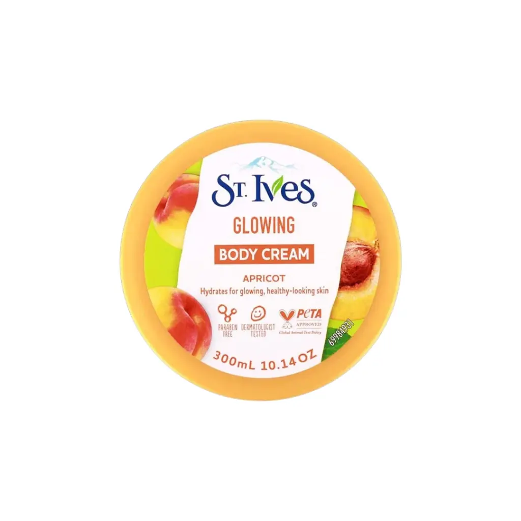 STIVES GLOWING BODY CREAM 300ML 