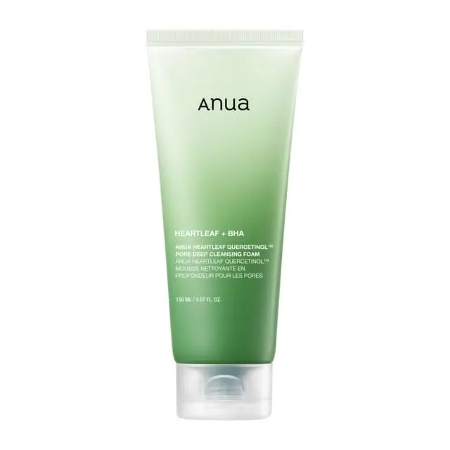 ANUA HEARTLEAF+BHA CLEANSING FOAM 150ML 