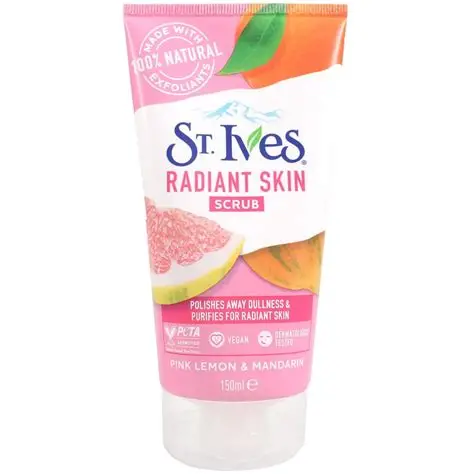 ST.IVES RADIANT SKIN SCRUB 150ML 