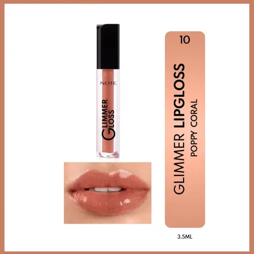 NOTE GLOSS LIMMER 10POPPY CORAL 