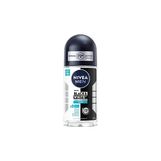 NIVEA MEN ROLL BLACK&WHITE 50ML 