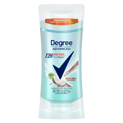 DEGREE MOVE FRESH COCONUT DEODORANT 74G