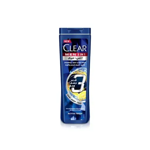 CLEAR MEN SHAMPOO 3IN1 ACTIVE FRESH 400 ML