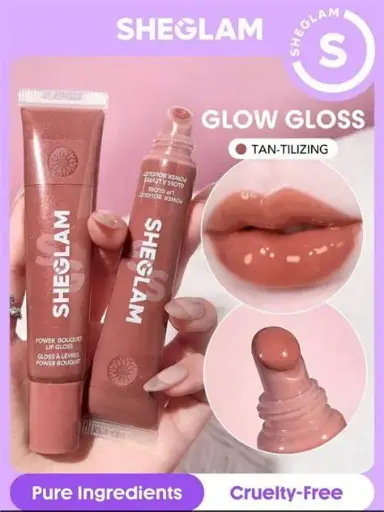 SHEGLAM BOUQUET LIP GLOSS TAN-TILIZING 12ML