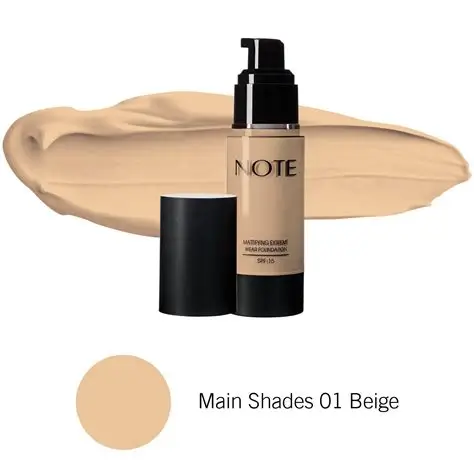 NOTE MATTIFYING EXTREME WEAR FOUNDATION BEIGE 30ML