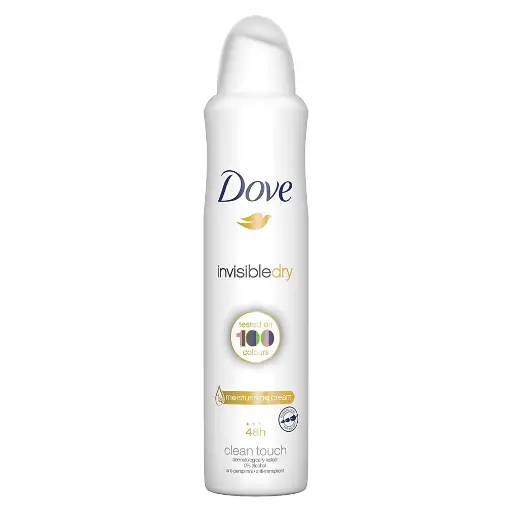 DOVE SPRAY 250 ML INVISIBLE DRY 