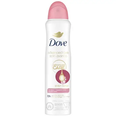 DOVE SPRAY 150ML EVEN TONE 