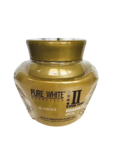 PURE WHITE COSMETICS GOLD GLOWING 2EVEN TONECREAM 150ML