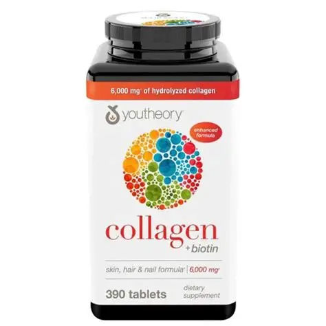 YOUTHEORY COLLAGEN+BIOTIN SKIN,HAIR& NAIL FORMULA 390 TABLETS