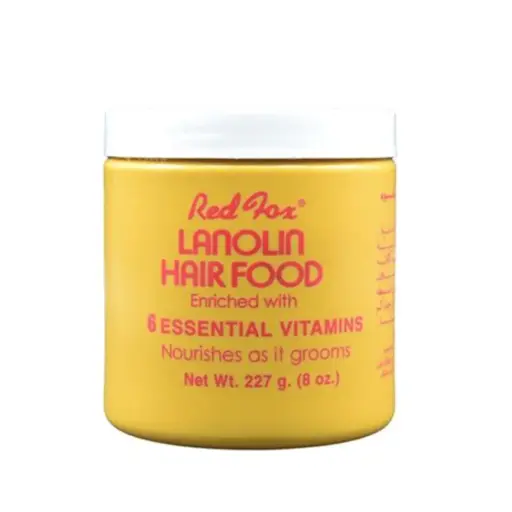 RED FOX LANOLIN HAIR FOOD ENRICHED WITH 6 ESSENTIAL VITAMINS 227G